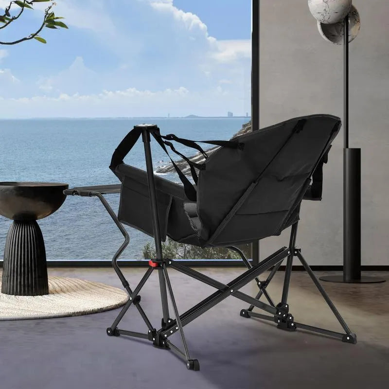 Your Backyard & Camping Sanctuary: 450lb Rated Pedal-Hammock for Napping, Reading & Stargazing