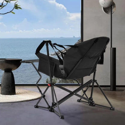 Your Backyard & Camping Sanctuary: 450lb Rated Pedal-Hammock for Napping, Reading & Stargazing